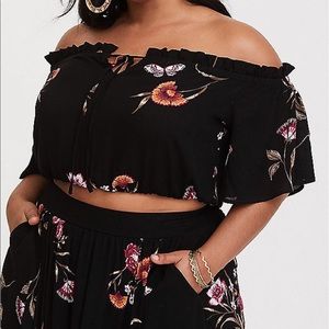 Floral Skirt Set